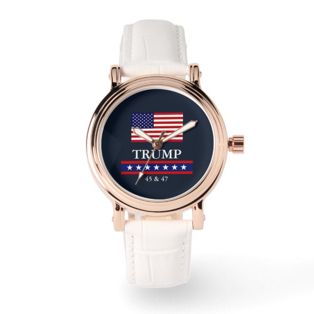 RELÓGIO DAS MULHERES DO PRESIDENTE DONALD TRUMP (Frente)