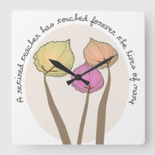 Relógio de Árvores de Teatro Reformado