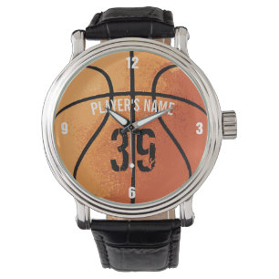 Relógio de basquete (personalizável)