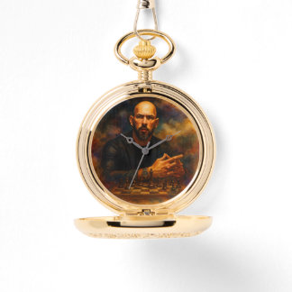 Relógio de Bolso Dourado Andrew Tate