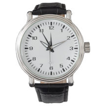 Relógio de Couro Masculino Vintage Atemporal Prese