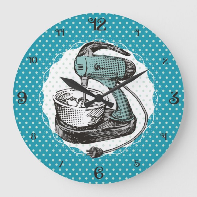 Relógio de cozinha giratória de retrorreflectores  (Frente)