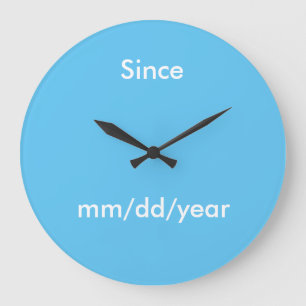 Relógio de Data Sober