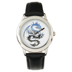 relógio de dragão de duas tonalidades