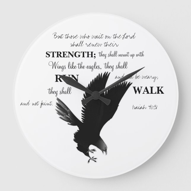 Relógio de Escrituras da Águia (Frente)