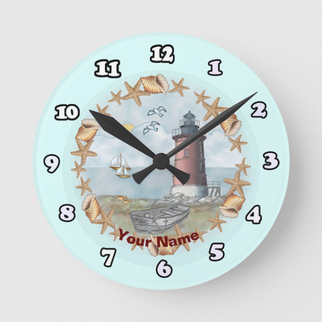 Relógio de farol de Delaware (Frente)