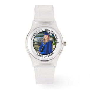 Relógio de Foto de Gradução Personalizado - Format
