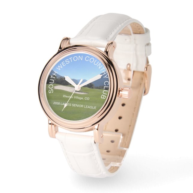 Relógio de Golfe Personalizado para Senhoras Prese (Ângulo)
