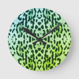 relógio de impressão na moda animal