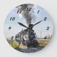Relógio de Locomotiva Grande Redonda