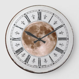 Relógio de Lua Vintage.