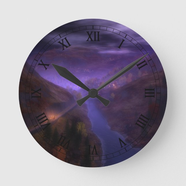 Relógio de Luzes Domésticas (Frente)