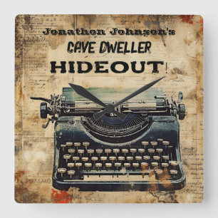 Relógio de Máquina de Digitalização Divertida