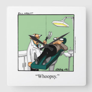 Relógio de Muro de Humor Médico