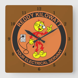 Relógio de Muro Reddy Kilowatt