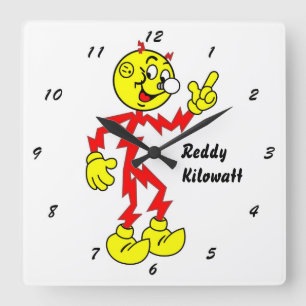 Relógio de Muro Reddy Kilowatt