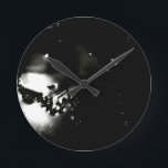 Relógio de Parede<br><div class="desc">Relógio de Fotografia Preto e Branco Simmer</div>
