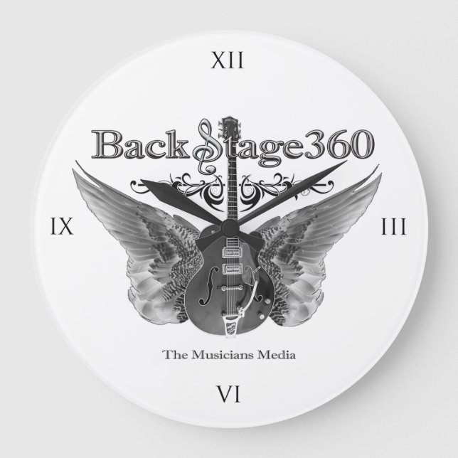 Relógio de Parede - 10,75" em acrílico redondo (Frente)