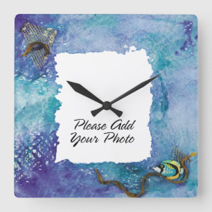 Relógio de Parede 2 do Quadro de Fotografias