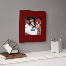 Relógio de Parede 3 Burg(Winter Red 2) RFPMDesigns