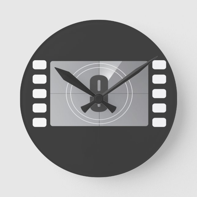 Relógio de Parede 9 Contagens Inativas (Frente)