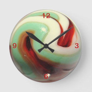 Relógio de Parede Abstrato Retrô dos Anos 1950