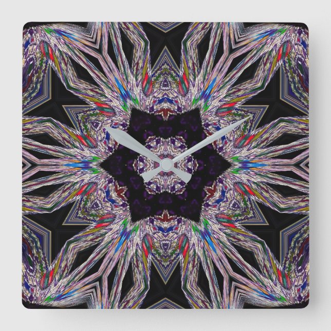 Relógio de Parede Acríl-Design de Ametist Chic (Frente)