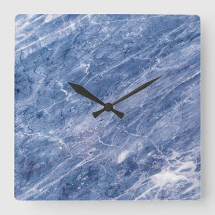 Relógio de Parede Acrílica com Padrão de Pedra 