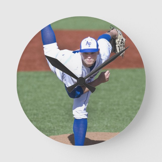 Relógio de Parede Acrílica de Pitcher - HAMbyWhite (Frente)