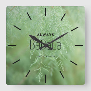 Relógio de Parede Acrílica Personalizada Elegant