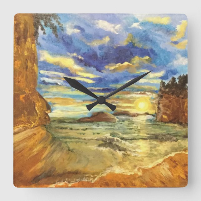 Relógio de parede acrílico (Frente)