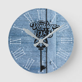 Relógio de Parede Acrílico de 1988