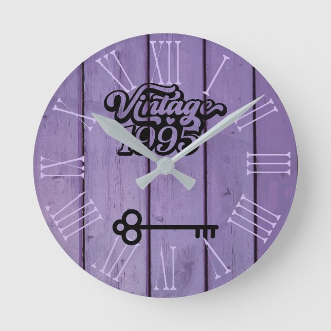 Relógio de Parede Acrílico de 1995 (Frente)