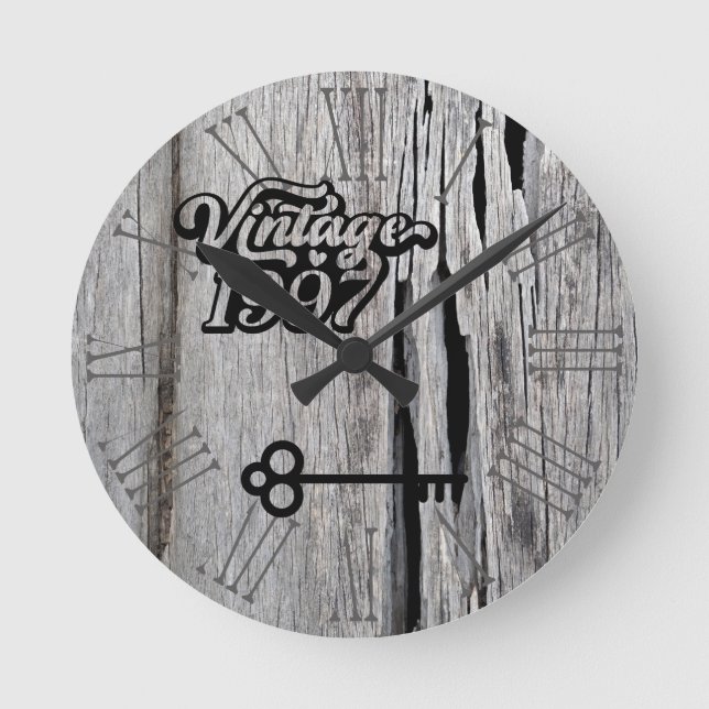 Relógio de Parede Acrílico de 1997 (Frente)