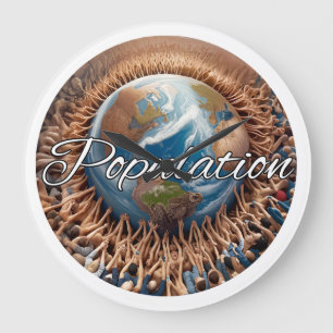 Relógio de parede, acrílico redondo de 10,75 pol