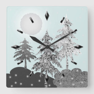 Relógio de Parede Acrílico, Retro, Relógios de Nat