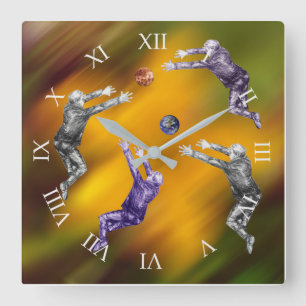 Relógio de Parede Acríricas com abstrato