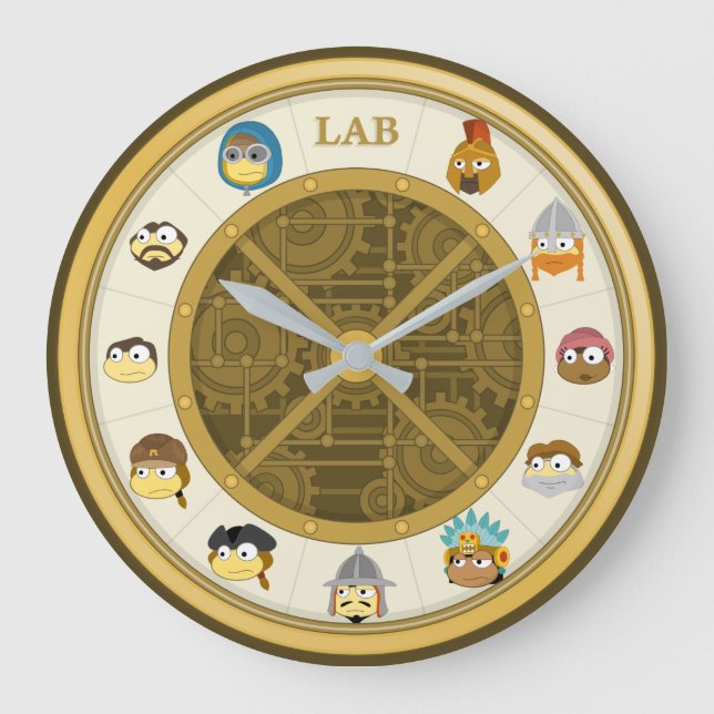 Relógio de Parede Alternada (Frente)