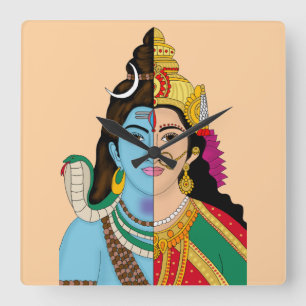 Relógio de Parede Ardhanarishwara