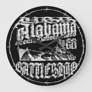 Relógio de Parede Aryílica do Alabama