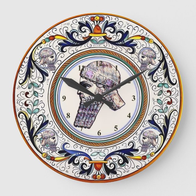 Relógio de Parede Assírio (Frente)