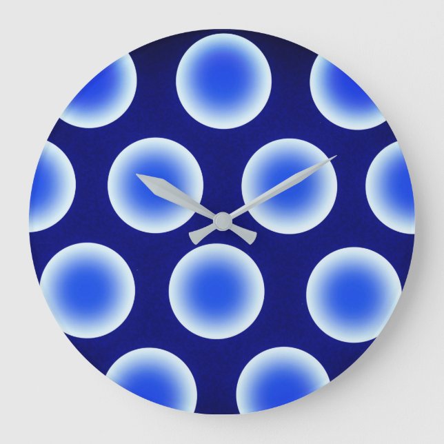 Relógio de Parede Azul (Frente)
