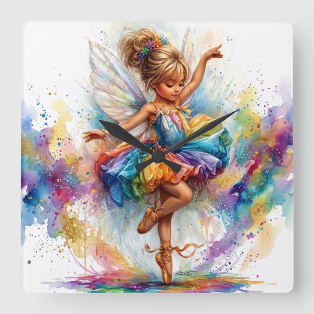 Relógio de Parede Bailarina (Frente)
