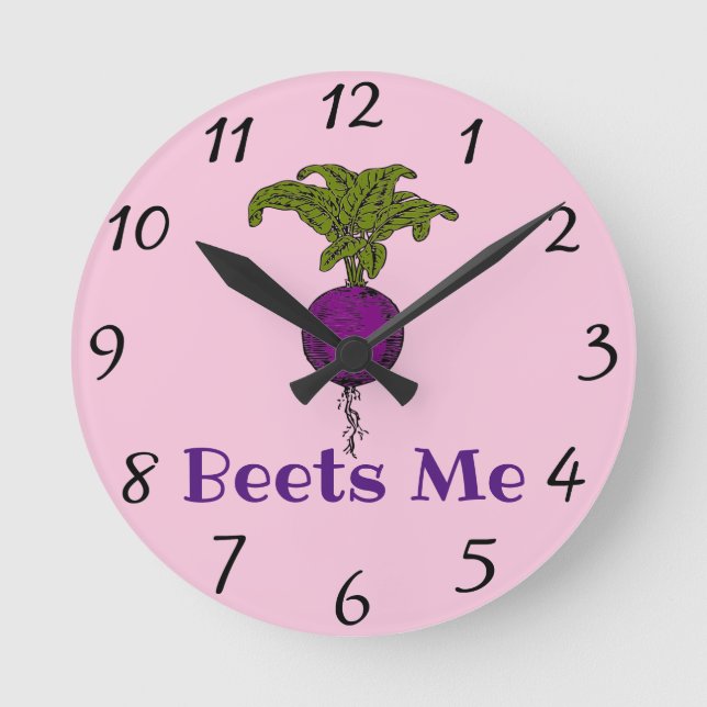 Relógio de Parede Beets Me (Frente)