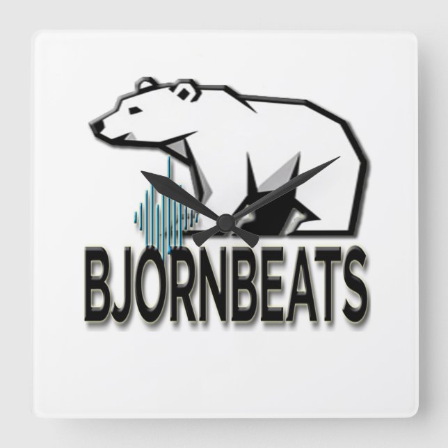 Relógio de Parede BjornBeats (Frente)