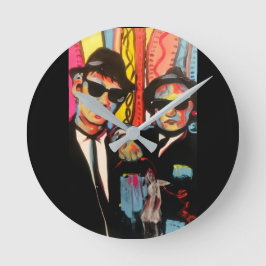 Relógio de Parede Blues Brothers Retro Pop Art