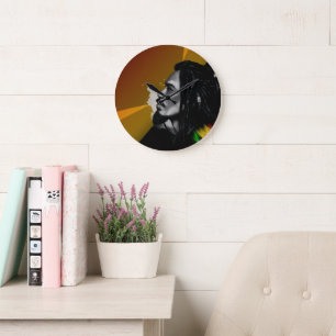 Relógio de Parede Bob Marley
