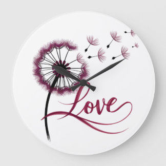 relógio de parede bonito Amor