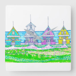 Relógio de Parede Brilhante de Algodão