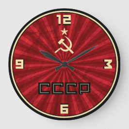 Relógio de Parede CCCP